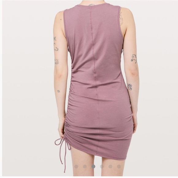 Lululemon Cinch it Dress in Purple Size 6 - Picture 3 of 6